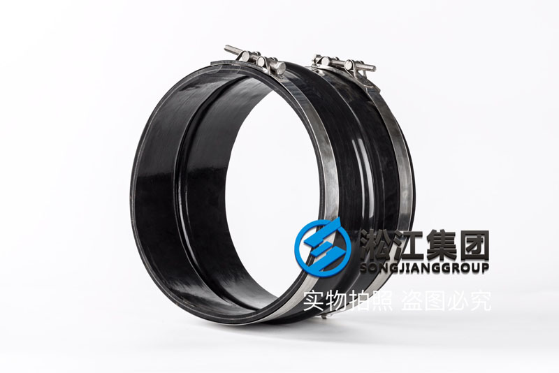 KKT型排水管道卡箍橡胶柔性软连接产品图 KKT型排水管道卡箍橡胶柔性软连接产品图
