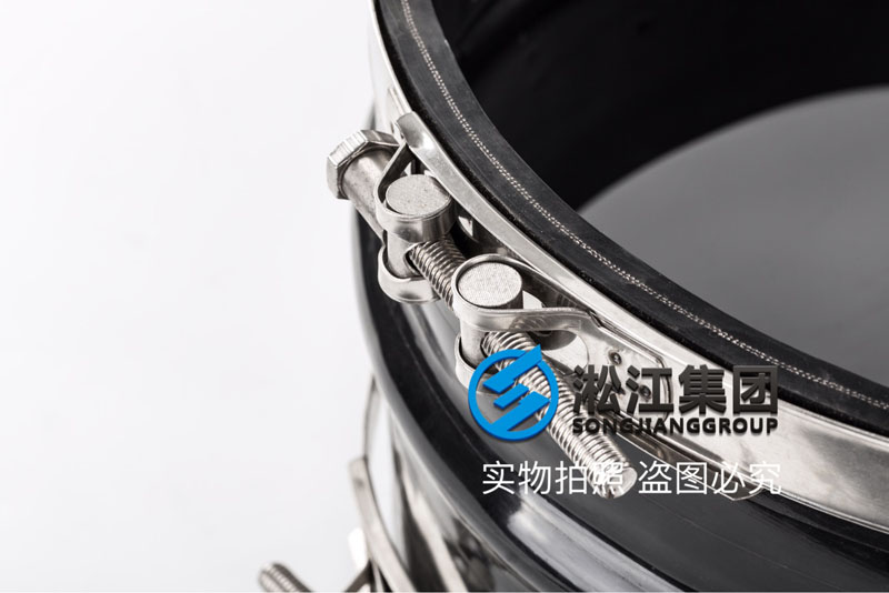 KKT型排水管道卡箍橡胶柔性软连接产品图 KKT型排水管道卡箍橡胶柔性软连接产品图