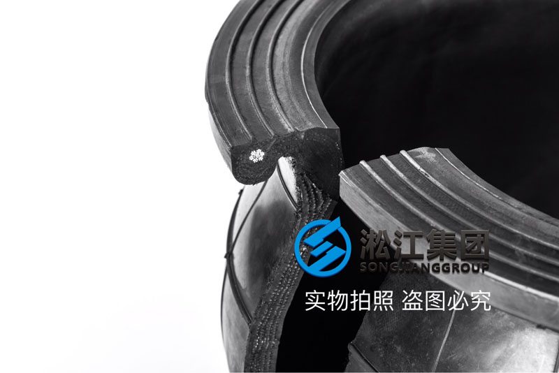 单球橡胶柔性软连接剖析图 单球橡胶柔性软连接剖析图