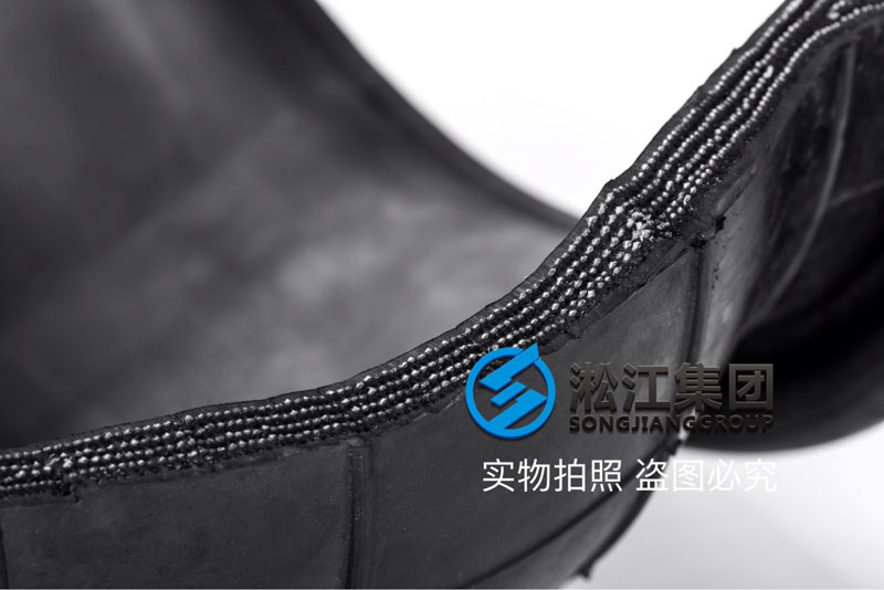 单球橡胶柔性软连接剖析图 单球橡胶柔性软连接剖析图