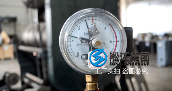 淞江集团讲解采用盲板测试橡胶柔性软连接水压试验方法
