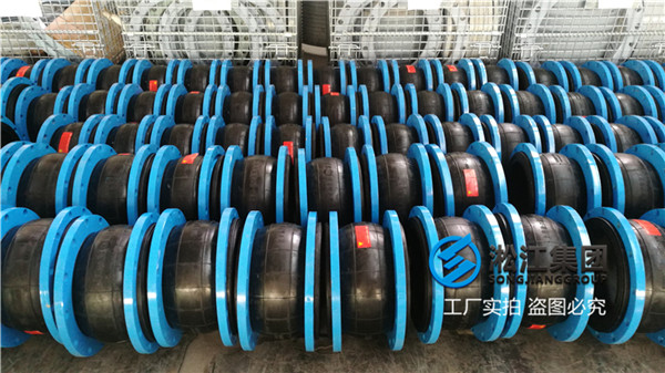 益阳污水厂DN250碳钢法兰橡胶弹性接头